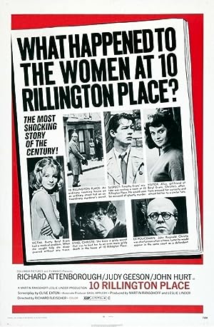 Cover image of the movie 10 Rillington Place (1971)