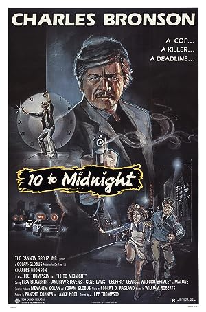 Cover image of the movie 10 to Midnight (1983)