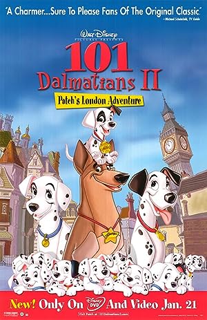 Cover image of the movie 101 Dalmatians 2: Patch's London Adventure (2002)