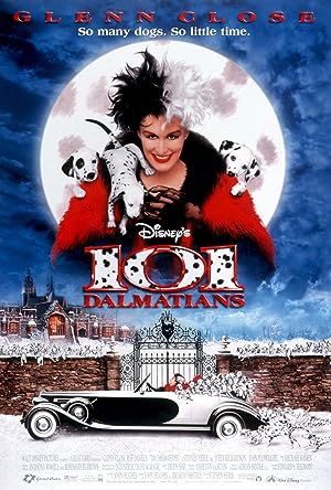 Cover image of the movie 101 Dalmatians (1996)