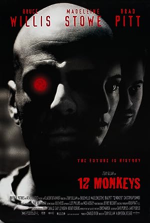 Cover image of the movie 12 Monkeys (1995)