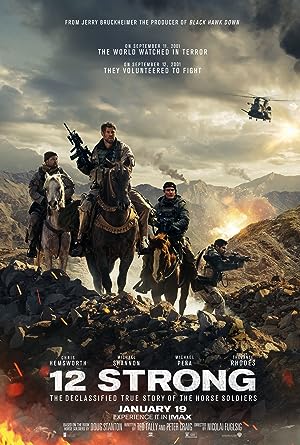 Cover image of the movie 12 Strong (2018)