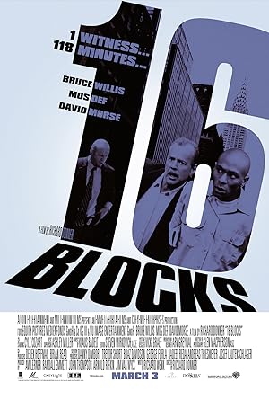 Cover image of the movie 16 Blocks (2006)