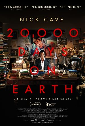Cover image of the movie 20,000 Days on Earth (2014)