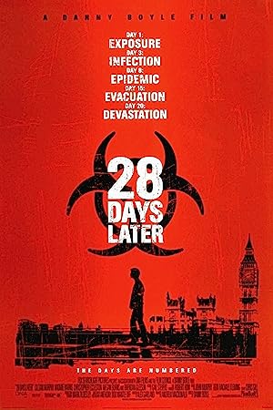 Cover image of the movie 28 Days Later (2002)
