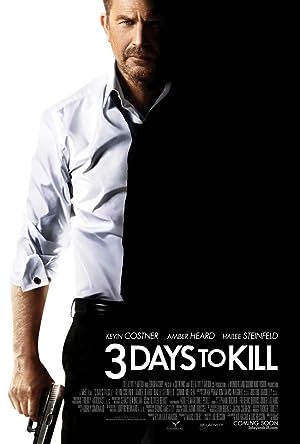 Cover image of the movie 3 Days to Kill (2014)