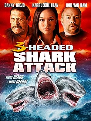 Cover image of the movie 3-Headed Shark Attack (2015)