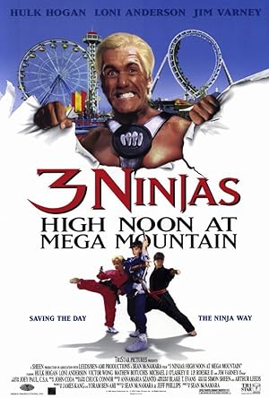 Cover image of the movie 3 Ninjas: High Noon at Mega Mountain (1998)