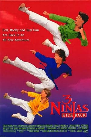 Cover image of the movie 3 Ninjas Kick Back (1994)