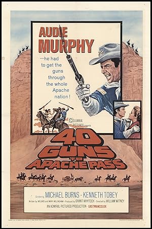 Cover image of the movie 40 Guns to Apache Pass (1967)