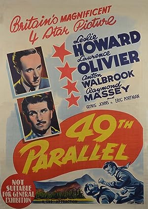 Cover image of the movie 49th Parallel (1941)