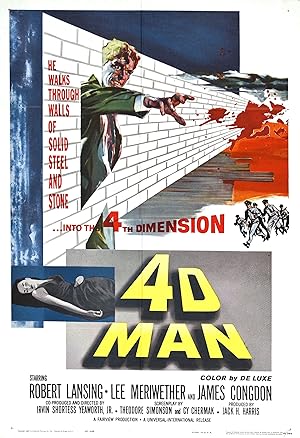 Cover image of the movie 4D Man (1959)