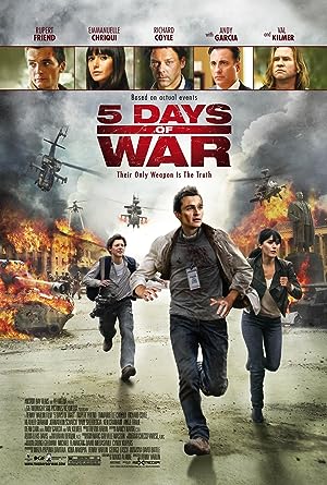 Cover image of the movie 5 Days of War (2011)