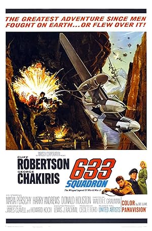 Cover image of the movie 633 Squadron (1964)