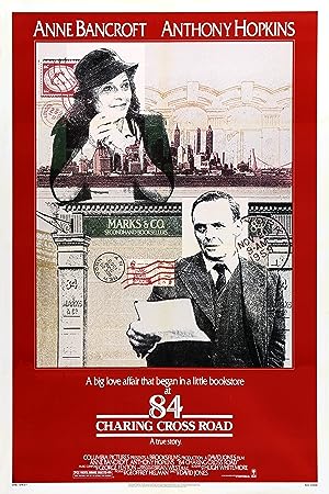 Cover image of the movie 84 Charing Cross Road (1987)