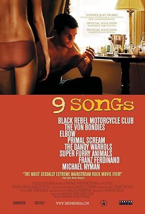 Cover image of the movie 9 Songs (2004)