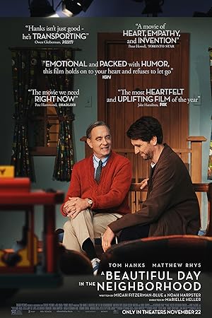 Cover image of the movie A Beautiful Day in the Neighborhood (2019)