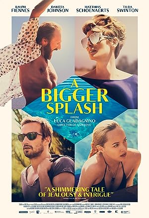 Cover image of the movie A Bigger Splash (2015)