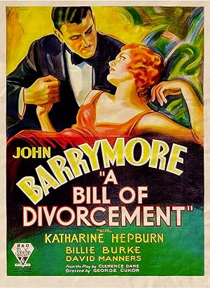 Cover image of the movie A Bill of Divorcement (1932)