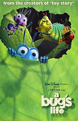 Cover image of the movie A Bug's Life (1998)