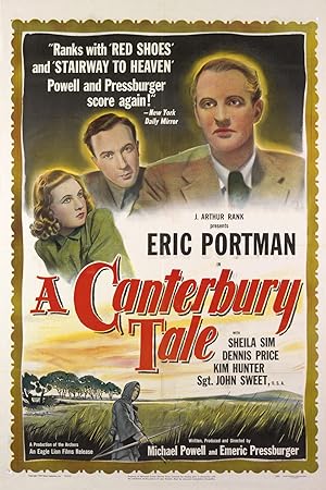 Cover image of the movie A Canterbury Tale (1944)