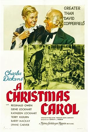 Cover image of the movie A Christmas Carol (1938)