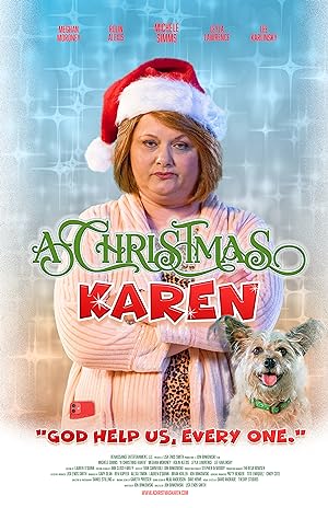 Cover image of the movie A Christmas Karen (2022)