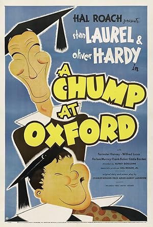 Cover image of the movie A Chump at Oxford (1940)
