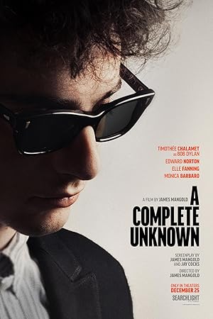 Cover image of the movie A Complete Unknown (2024)