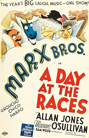 Cover image of the movie A Day at the Races (1937)