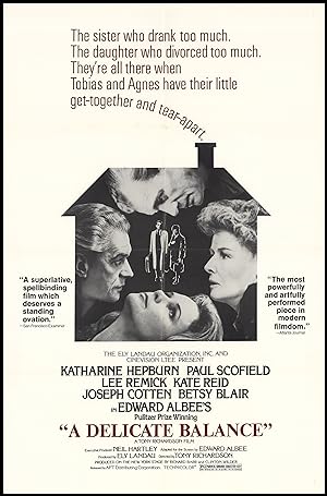 Cover image of the movie A Delicate Balance (1973)