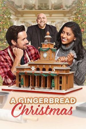 Cover image of the movie A Gingerbread Christmas (2022)