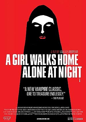 Cover image of the movie A Girl Walks Home Alone at Night (2014)