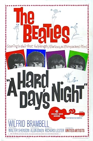 Cover image of the movie A Hard Day's Night (1964)
