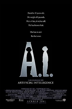 Cover image of the movie A.I. Artificial Intelligence (2001)
