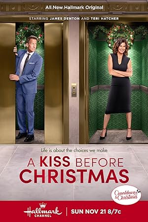 Cover image of the movie A Kiss Before Christmas (2021)