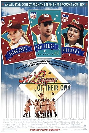 Cover image of the movie A League of Their Own (1992)