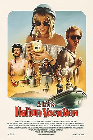 Cover image of the movie A Little Italian Vacation (2021)