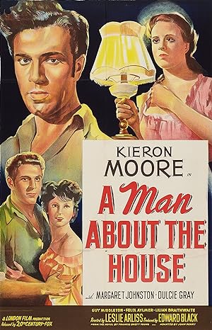 Cover image of the movie A Man About the House (1947)