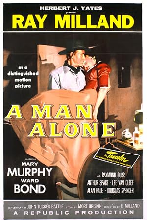 Cover image of the movie A Man Alone (1955)