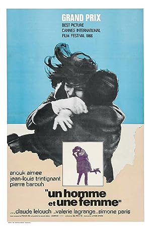 Cover image of the movie A Man and a Woman (1966)