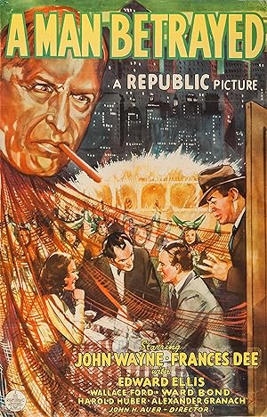 Cover image of the movie A Man Betrayed (1941)
