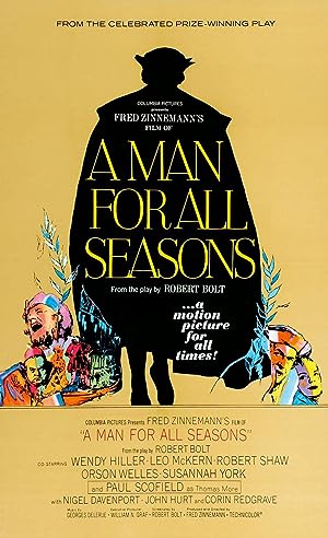 Cover image of the movie A Man for All Seasons (1966)