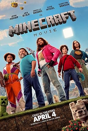 Cover image of the movie A Minecraft Movie (2025)