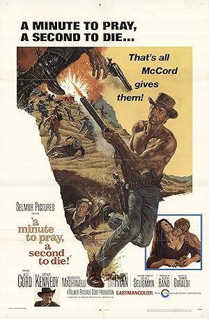 Cover image of the movie A Minute to Pray, a Second to Die (1967)