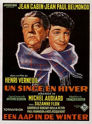 Cover image of the movie A Monkey in Winter (1962)