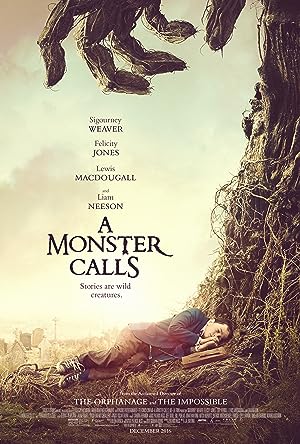 Cover image of the movie A Monster Calls (2016)
