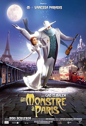 Cover image of the movie A Monster in Paris (2011)