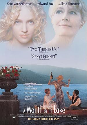 Cover image of the movie A Month by the Lake (1995)