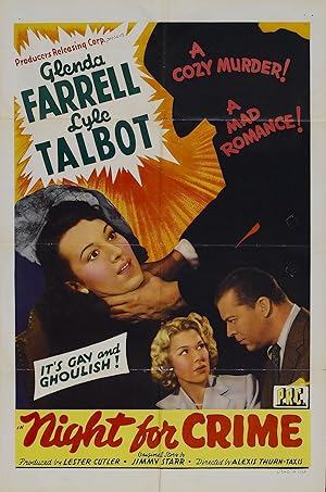 Cover image of the movie A Night for Crime (1943)